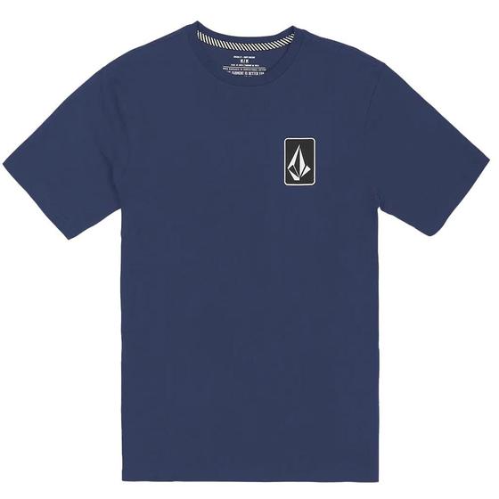 Imagem de Camiseta Volcom Skate Vitals SM24 Masculina Azul Escuro