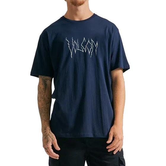 Imagem de Camiseta Volcom Stonewatcher Azul Marinho