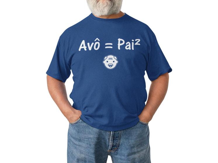 Imagem de Camiseta Vovô Profissional Dia Dos Pais Avô Vô Aposentado Azul Marinho