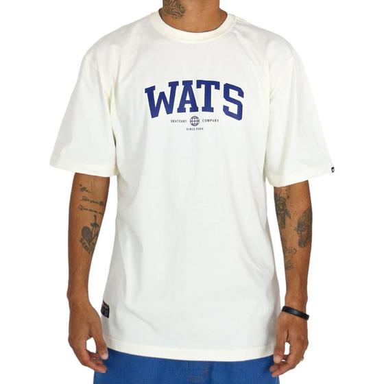 Imagem de Camiseta wats - colegial offwhite