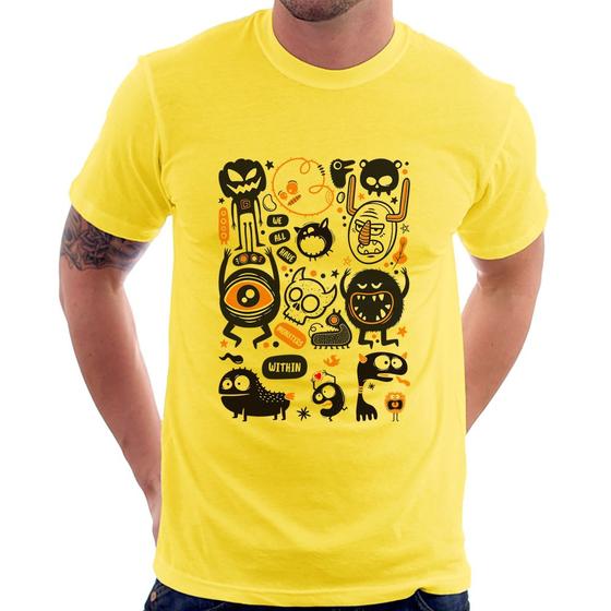 Imagem de Camiseta We all have monsters within - Foca na Moda