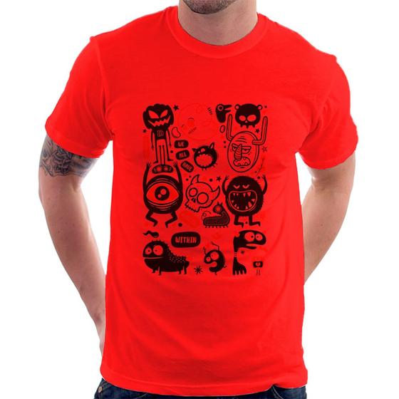 Imagem de Camiseta We all have monsters within - Foca na Moda