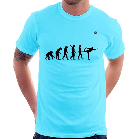 Imagem de Camiseta Yoga Evolução do Yogi - Foca na Moda