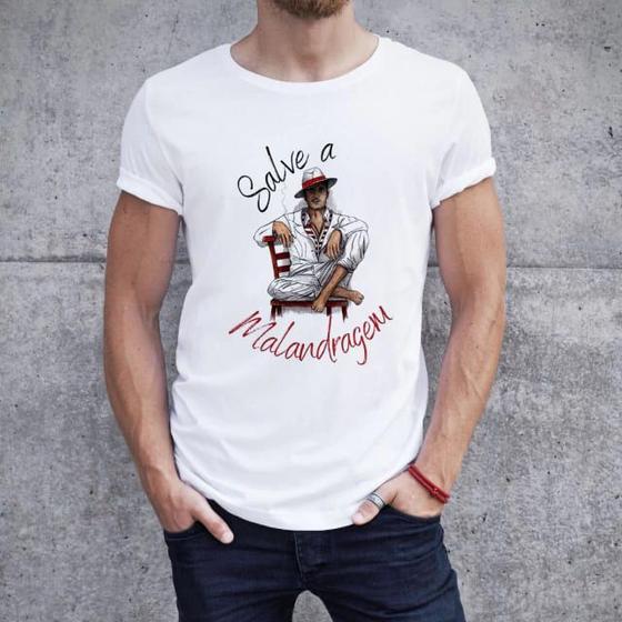 Imagem de Camiseta  Zé Pelintra - Salve a Malandragem - Umbanda Candomblé - Unissex