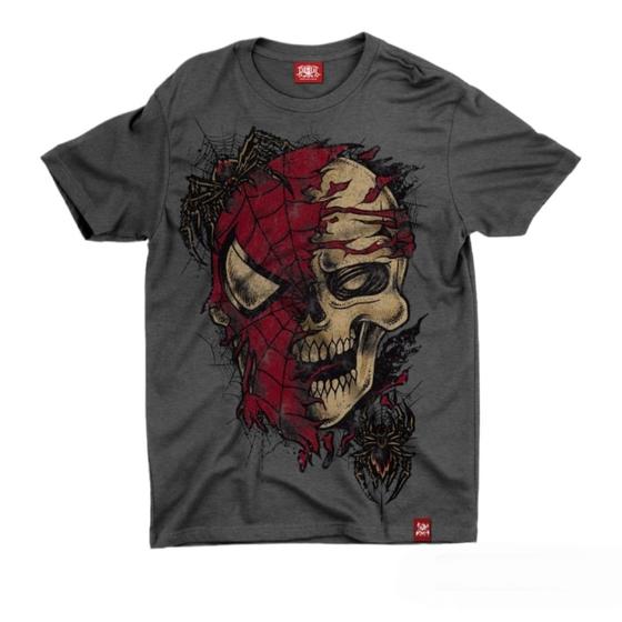 Imagem de Camisetas Marvel - Spider Man Skull