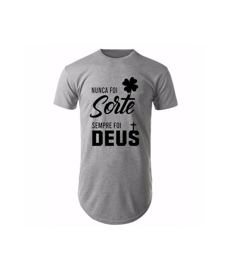Imagem de Camisetas Masculinas Longline Swag Oversize Camisas Estampada Básica Algodão Blusas Cruz Gospel Evangélica Cristão Presente