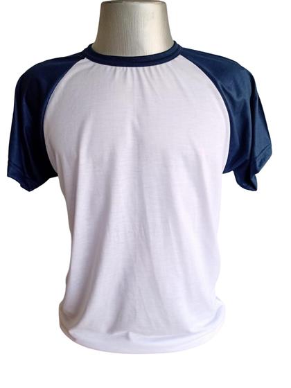 Imagem de Camisetas Raglan Manga Curta Poliéster Diversas Cores - Ateliê das camisetas