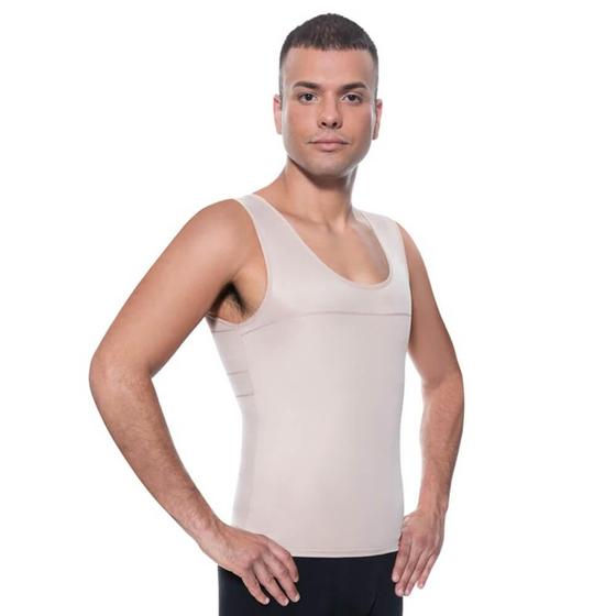 Imagem de Camisete Corretor Postural Masculino Esbelt 5002 Com Compressão Abdominal