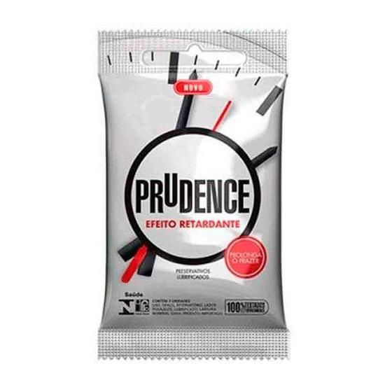 Camisinha Preservativo Prudence Cores e Sabores Pacote com 3 unidades