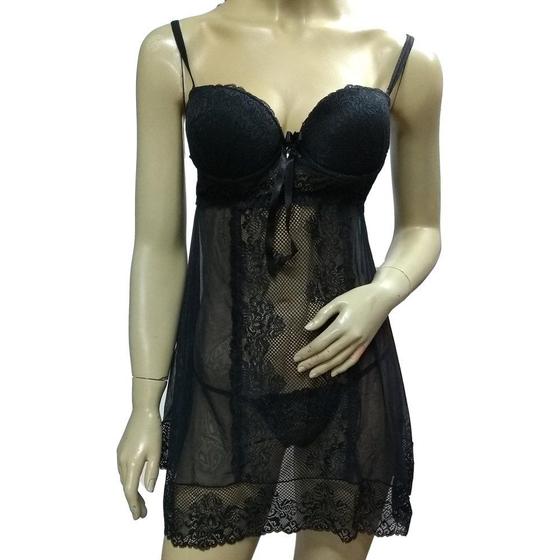 Imagem de Camisola de Renda Plus Sensual sexy Dornélas 564