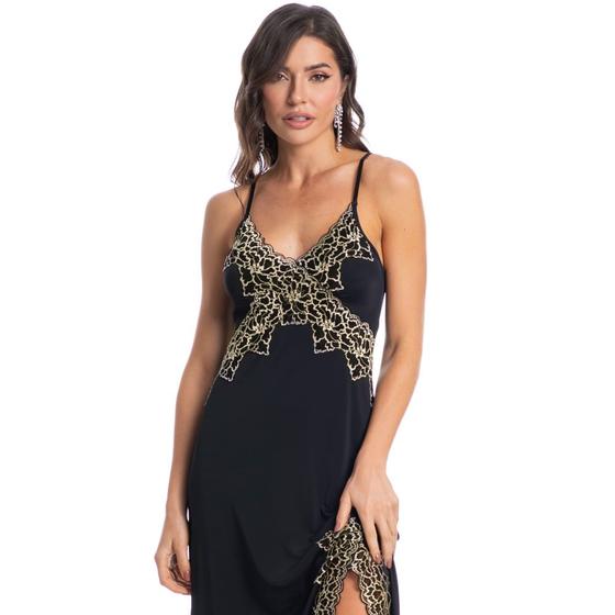 Imagem de Camisola Feminino Midi Alça Daniela Tombini