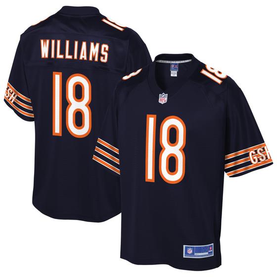 Imagem de Camisola NFL Pro Line Masculina Chicago Bears - Caleb Williams - Azul Marinho