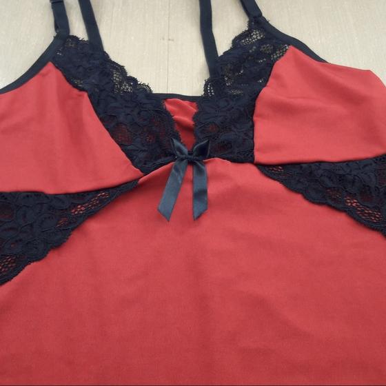 Imagem de Camisola Sem Bojo com Detalhe em Renda
