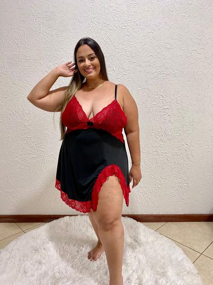 Imagem de Camisola Sexy Plus Size