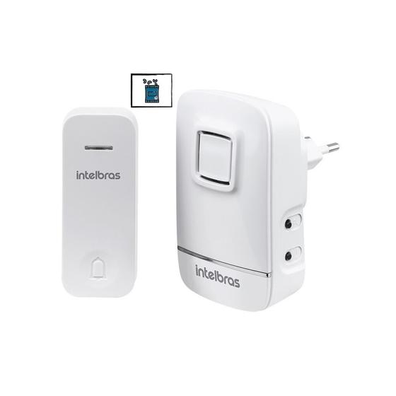 Campainha A Prova D'água Sem Fio Wireless Volume Ajustavel - Intelbras ...