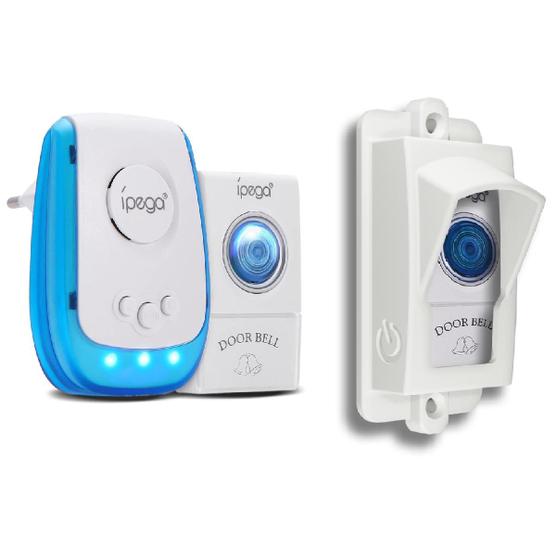 Campainha Com Protetor anti roubo e chuva Incluso Ipega kp-ca320 Menor preço em Campainha Com Protetor anti roubo e chuva Incluso Ipega kp-ca320