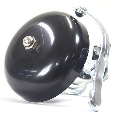 Imagem de Campainha Logan em alumínio 54 mm preta e prata