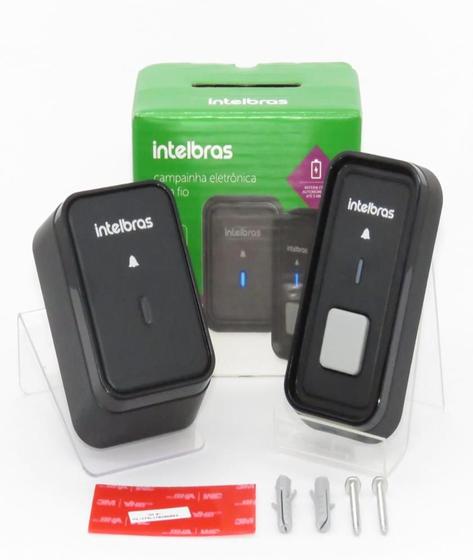 Imagem de Campainha sem fio CIB 101 Intelbras de Longo Alcançe 100 Mts