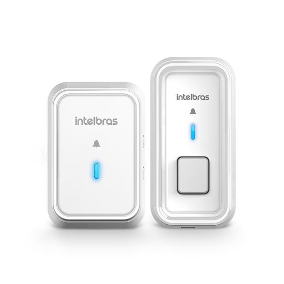Imagem de Campainha sem fio com bateria cib 101 branco