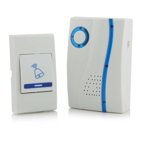 Imagem de Campainha Sem Fio Doorbell Resistente Chuva 50 Metros