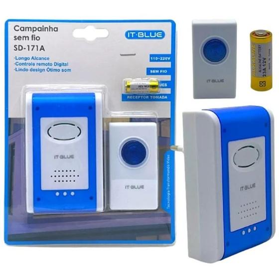 Imagem de Campainha Sem Fio SD171 110V/220V Super Resistente