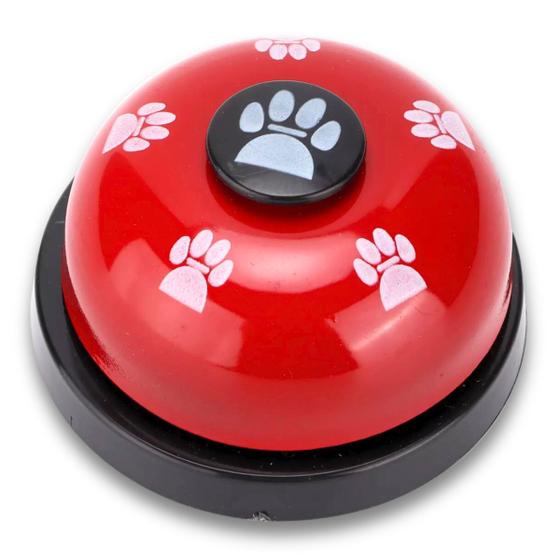 Imagem de Campainha Sino Pet Brinquedo Adestramento Treinamento Cães