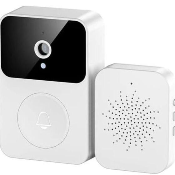 Campainha Smart Wi-Fi com Câmera e Microfone - X9 Bivolt Menor preço em Campainha Smart Wi-Fi com Câmera e Microfone - X9 Bivolt