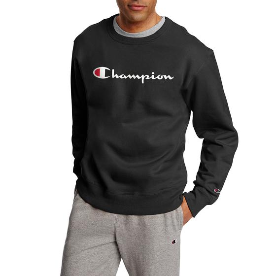 Imagem de Campeão Powerblend Fleece Crew Sweatshirt para Homens, Crewne