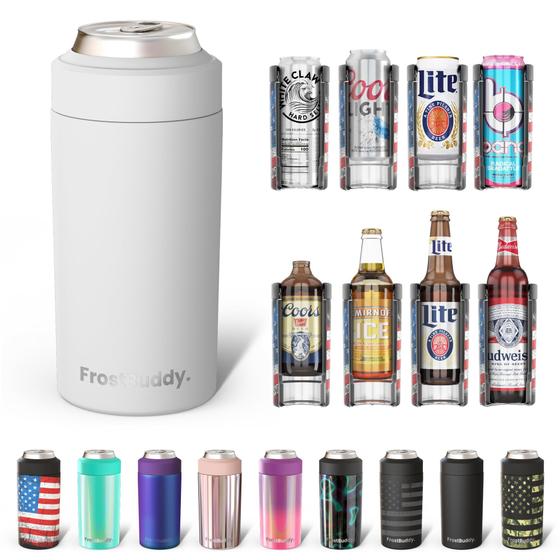 Imagem de Can Cooler Frost Buddy Universal em Aço Inoxidável - 355ml e 473ml
