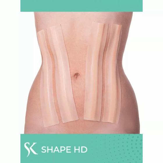 Imagem de Canaletas Pós Cirúrgico Lipo Hd Cirurgia Lipo HD- 4 Unidades