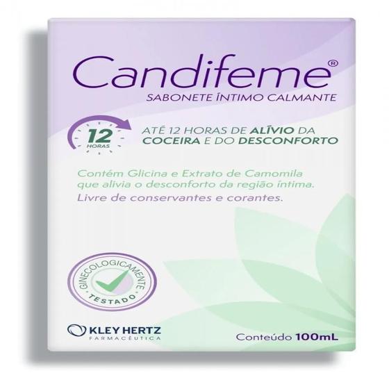 Imagem de Candifeme Sabonete Intimo Liquido Calmante 100Ml