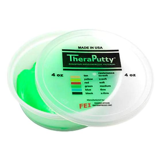 Imagem de CanDo Theraputty Massa de Exercício para mãos Firmeza Média - 113g