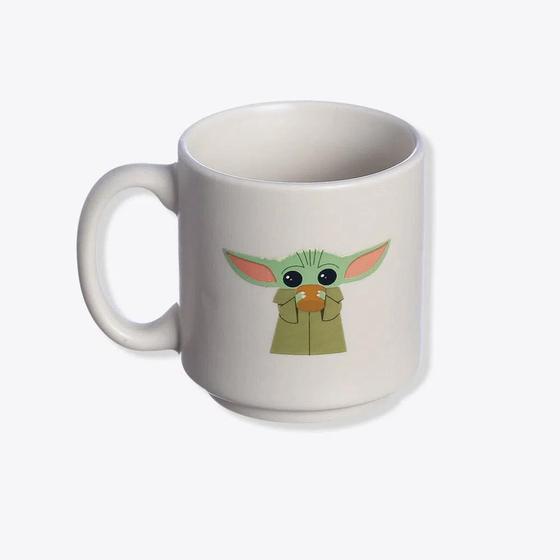 Imagem de Caneca 100ml Mini Tina Baby Yoda Star Wars Zona Criativa - LC