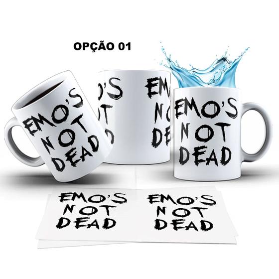 Imagem de Caneca 325ml Eu sou Emo - Emo's Not Dead