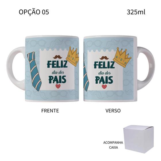 Imagem de Caneca 325ml Feliz Dia Do Pais Melhor Pai Do Mundo Super Pai