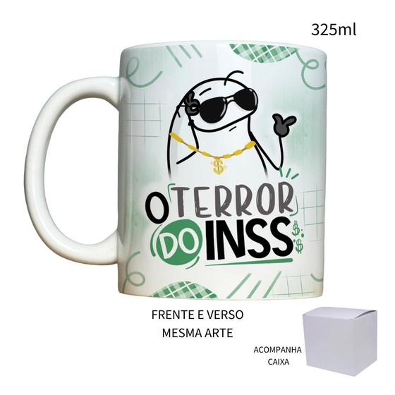 Imagem de Caneca 325ml Flork Dia Dos Pais O Terrror Do INSS V2