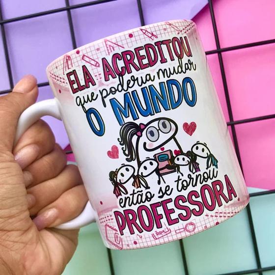 Imagem de Caneca 325ml Flork dia dos Professores