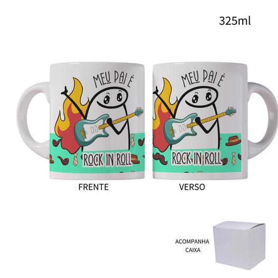 Imagem de Caneca 325ml Flork Meu Pai É Rock in Roll