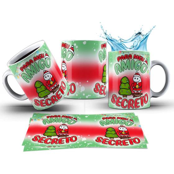 Imagem de Caneca 325ml Flork Natal Para meu amigo secreto