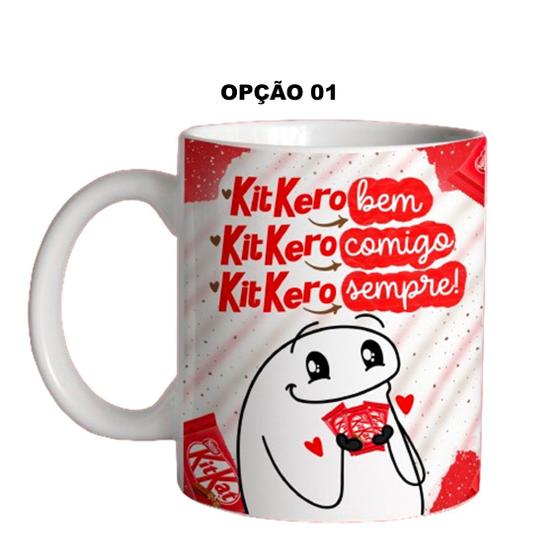 Imagem de Caneca 325ml Flork Páscoa Kit Kat Kit Kero bem comigo sempre