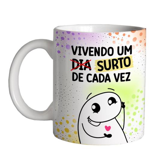 Imagem de Caneca 325ml Flork Vivendo Um Surto De Cada Vez