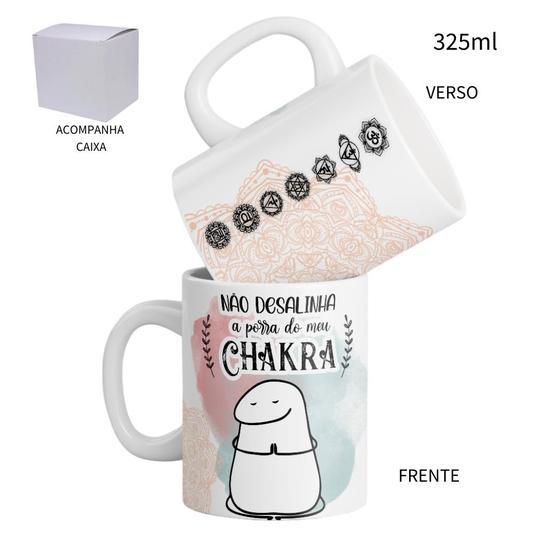 Imagem de Caneca 325ml Flork Zen, Não Desalinha A P**** Do Meu Chakra