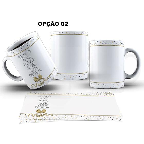 Imagem de Caneca 325ml M4 Feliz Natal Minimalista Delicada