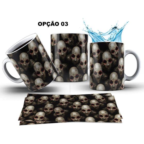 Imagem de Caneca 325ml Personagens clássico de filmes de terror