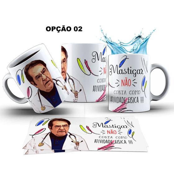 Imagem de Caneca 325ml Quilos Mortais Dr Now Dieta Só o café solta