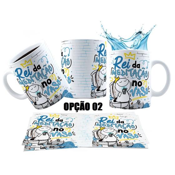 Imagem de Caneca 325ml Rei Da Meditação Do Vaso Dia Dos Pais