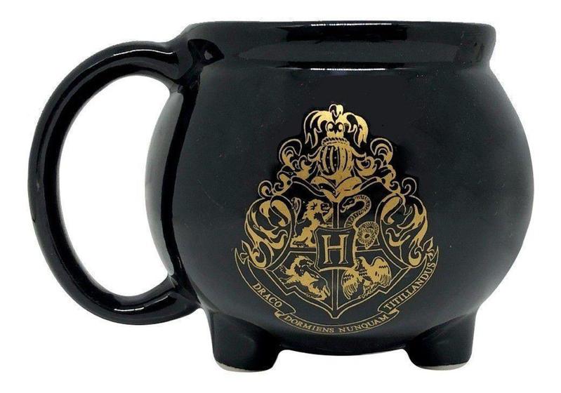 Imagem de Caneca 3d Caldeirão Hogwarts 500ml - Harry Potter Original - Zona Criativa