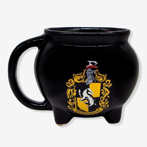 Imagem de Caneca 3D Caldeirão Lufa Lufa - Harry Potter