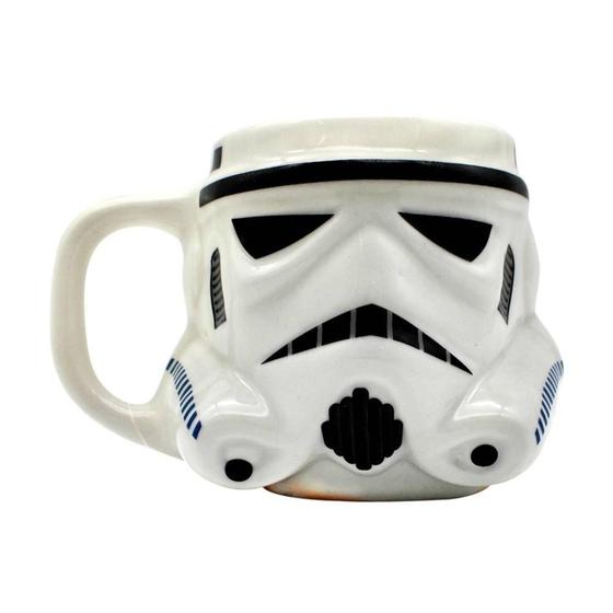 Imagem de Caneca 3D Formato Stormtrooper Star Wars - Zona criativa