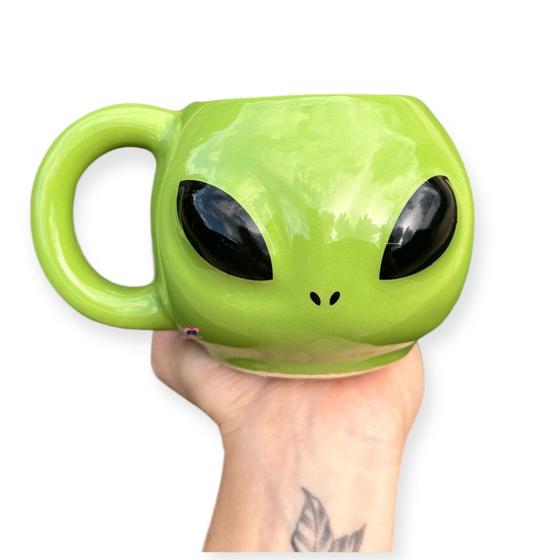 Imagem de Caneca 3d personalizada Alien Extraterrestre ET 300ml